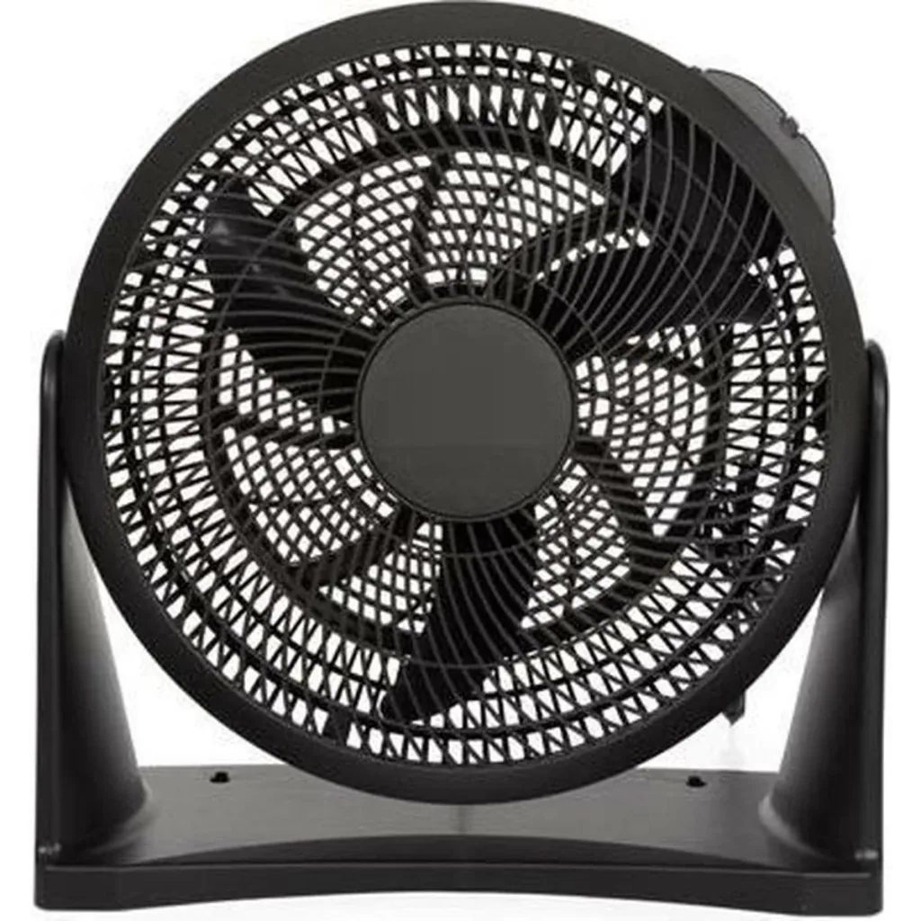 NL Boden- und Wandventilator ABS - Ø20cm - Schwarz - 30W