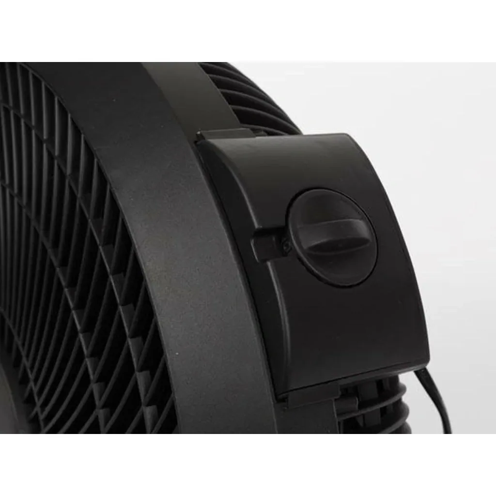 NL Boden- und Wandventilator ABS - Ø20cm - Schwarz - 30W