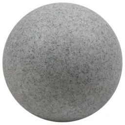 Leuchtkugel MUNDAN GRANIT 500mm, 18 Watt, für den Innen- und Außenbereich