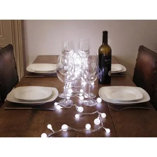 Vellight Bulbs Weihnachtsbeleuchtung - 6m - 90 LEDs - Weiß - Innen & Außen