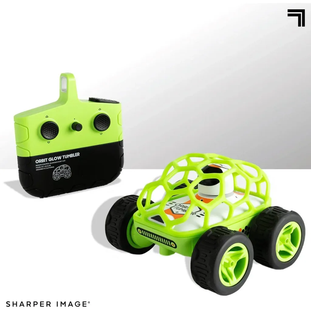 Sharper Image RC Orbit steuerbares Auto - Geeignet für alle Terrains - Stunt / Flip Car - Glow in the dark