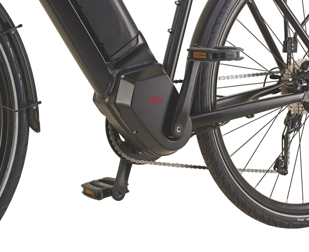ENTDECKER 23.ETT.30 Trekking E-Bike 28" AEG ComfortDrive Herren Diamant 28": Rahmengröße 55cm