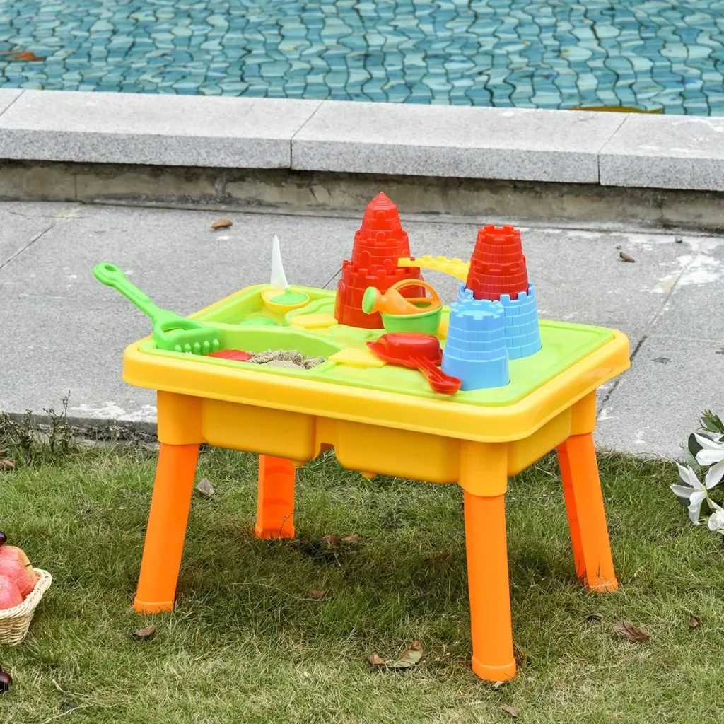 Kinder Sandspielzeug Burgthema bunt