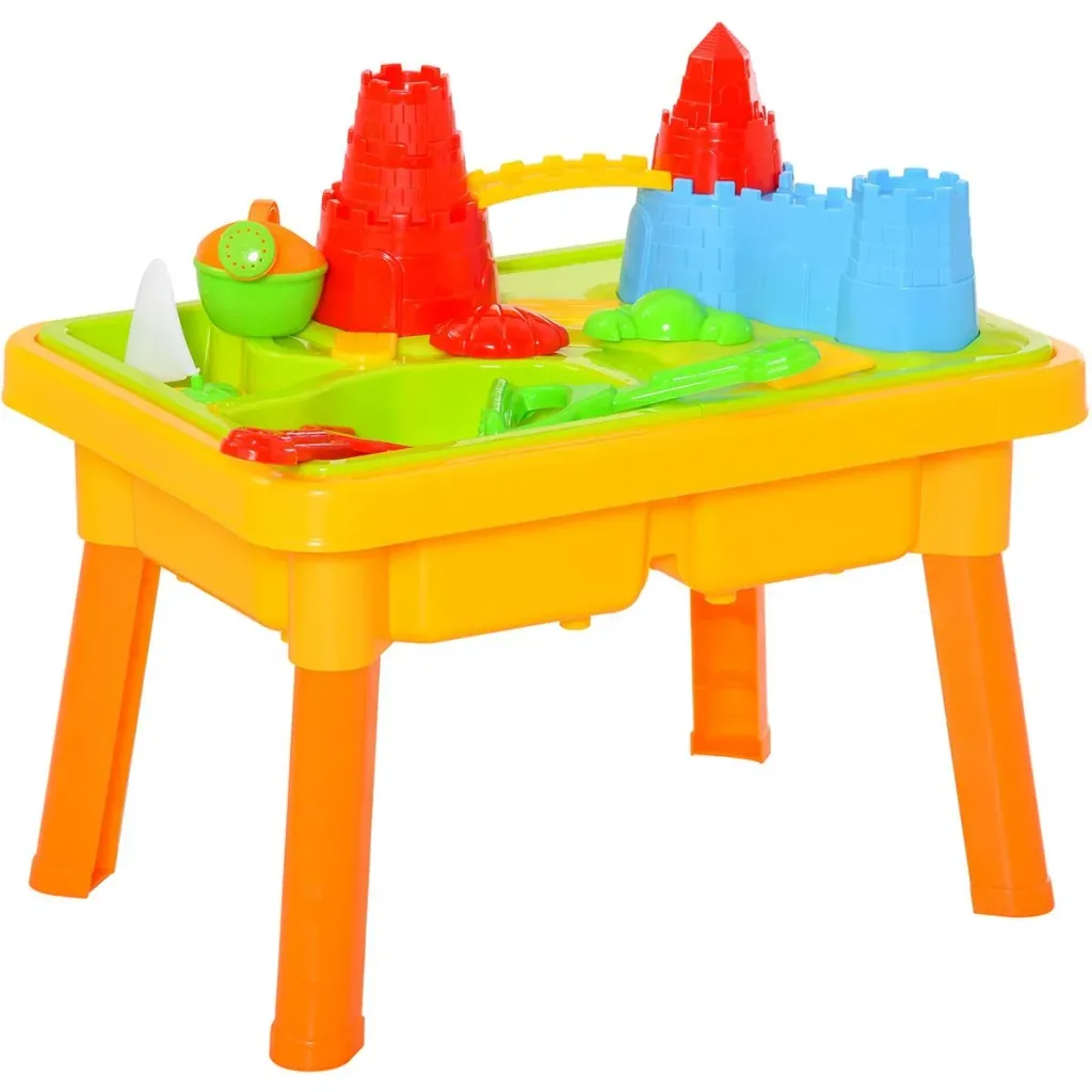 Kinder Sandspielzeug Burgthema bunt
