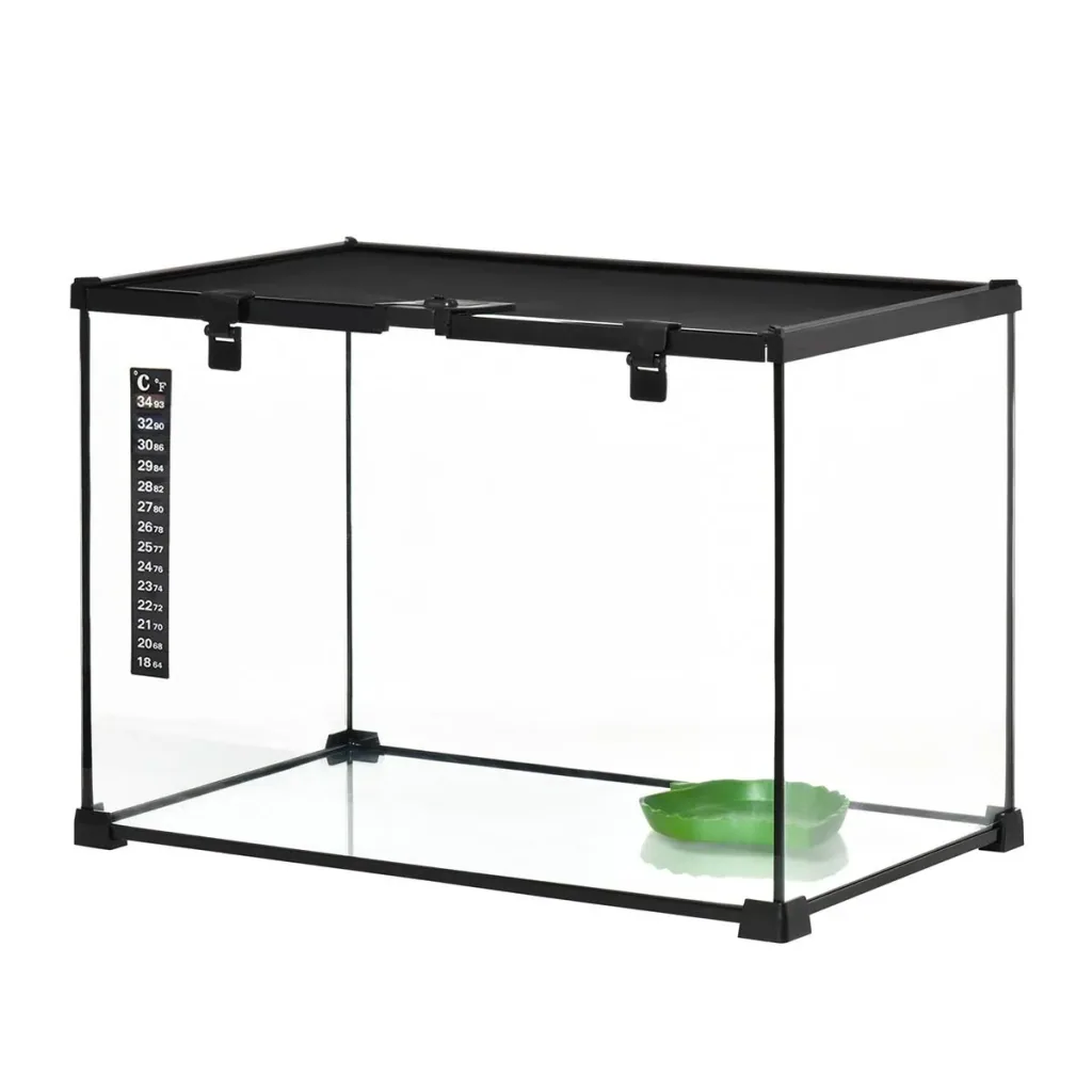 Terrarium für Reptilien 50 cm x 30 cm x 35 cm