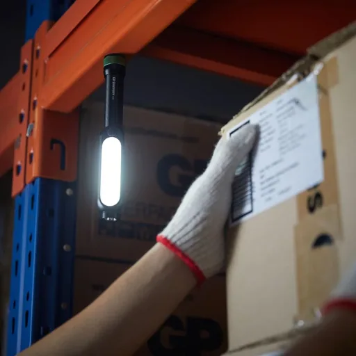 DISCOVERY Clip Arbeitsleuchte mit seitlicher COB Lichtleiste, Magnetbefestigung, 4 Leuchtmodi 550 Lumen, IPX4