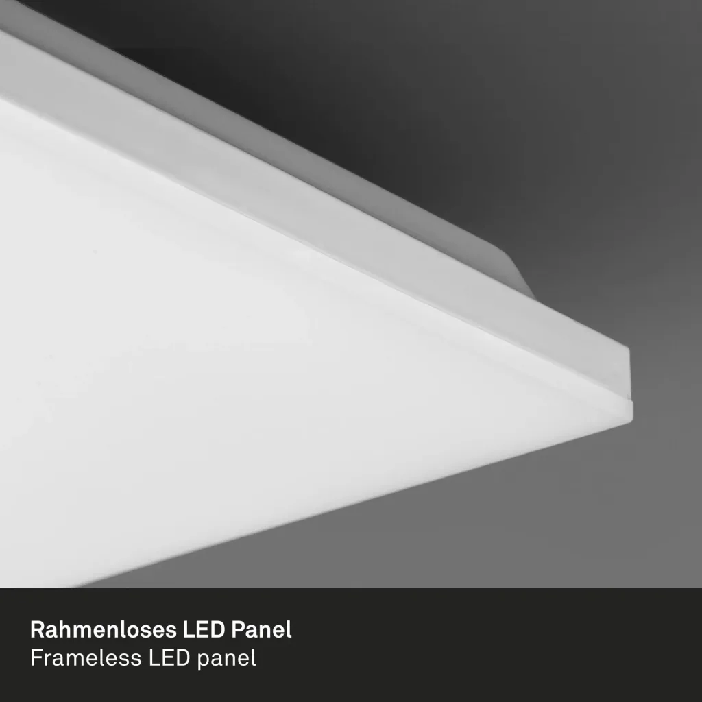 Rahmenloses LED Panel, rechteckig, 38 Watt, weiß