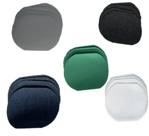 Aufbügelstoffe oval, 20er Set