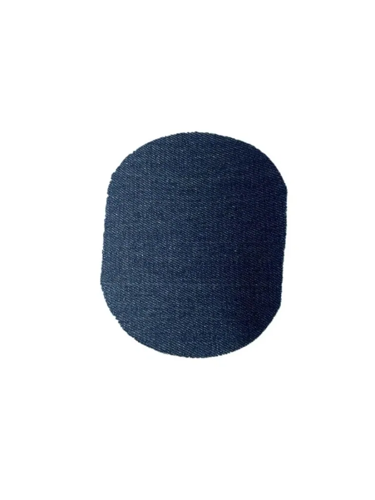 Aufbügelstoffe oval, 20er Set
