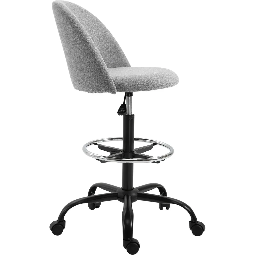 Schreibtischhocker, grau