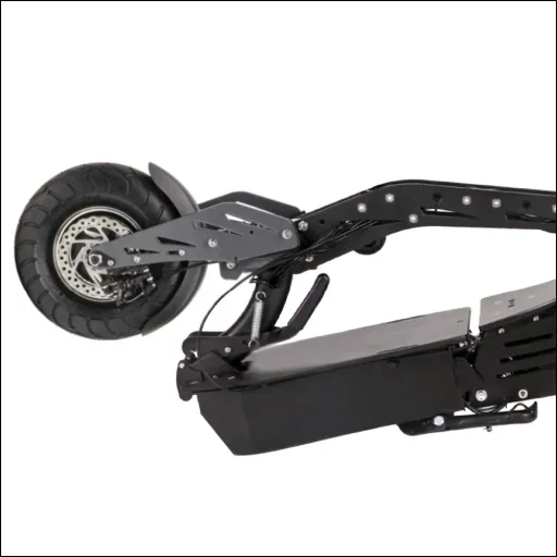 E-Roller "Evoking" Duo Safety Plus 45 km/h inklusive Blinkanlage, Gepäck-Case und Lithium-Akku schwarz