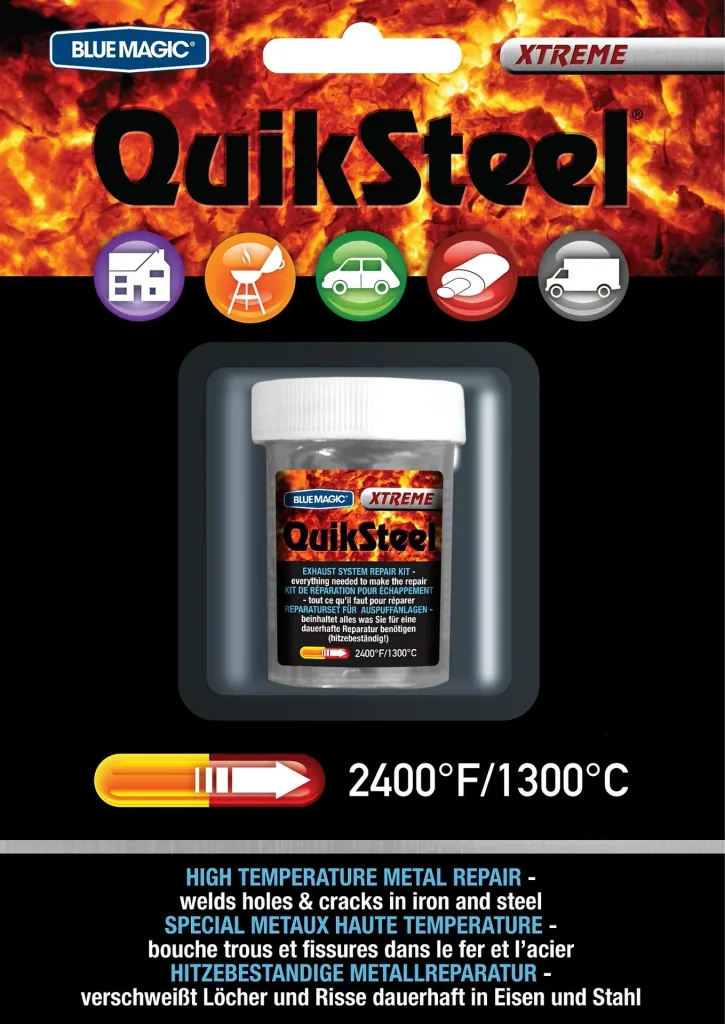 Kaltschweißmasse THERMOSTEEL/ QuikSteel