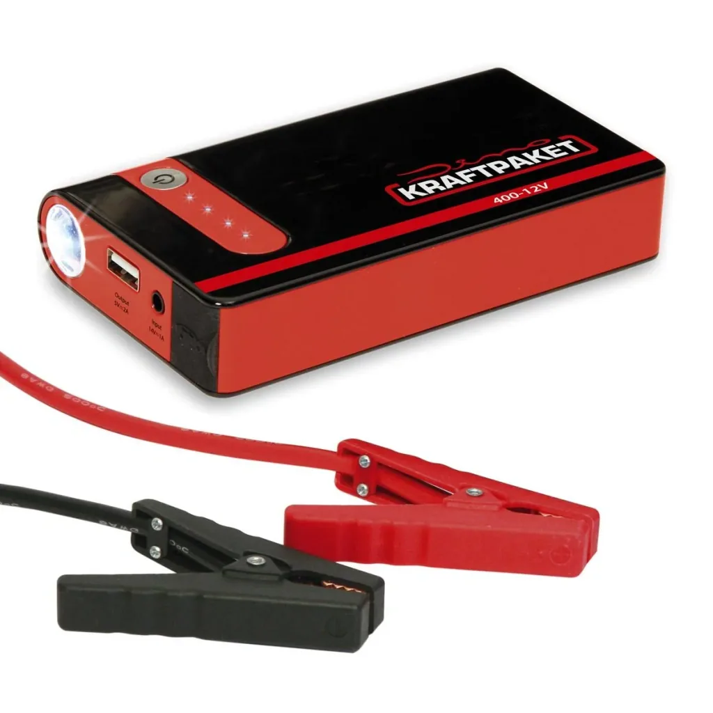 Starthilfe 12 Volt - 9.000 mAh - 400 A