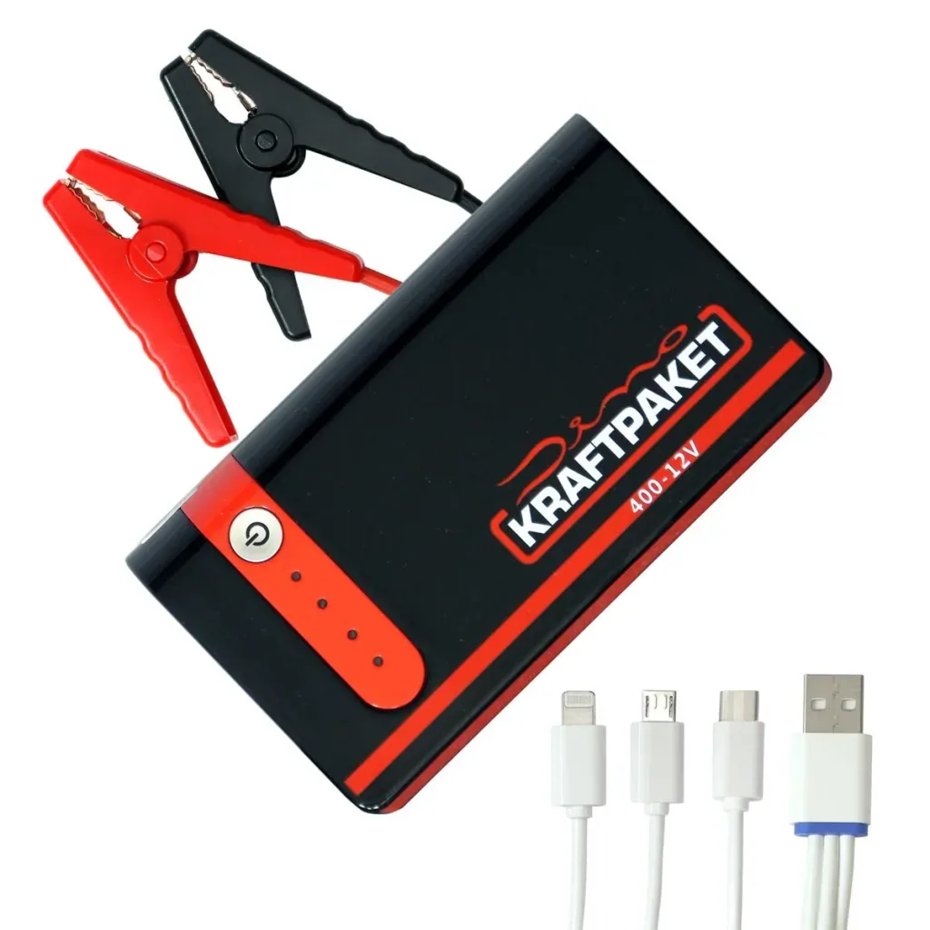 Starthilfe 12 Volt - 9.000 mAh - 400 A