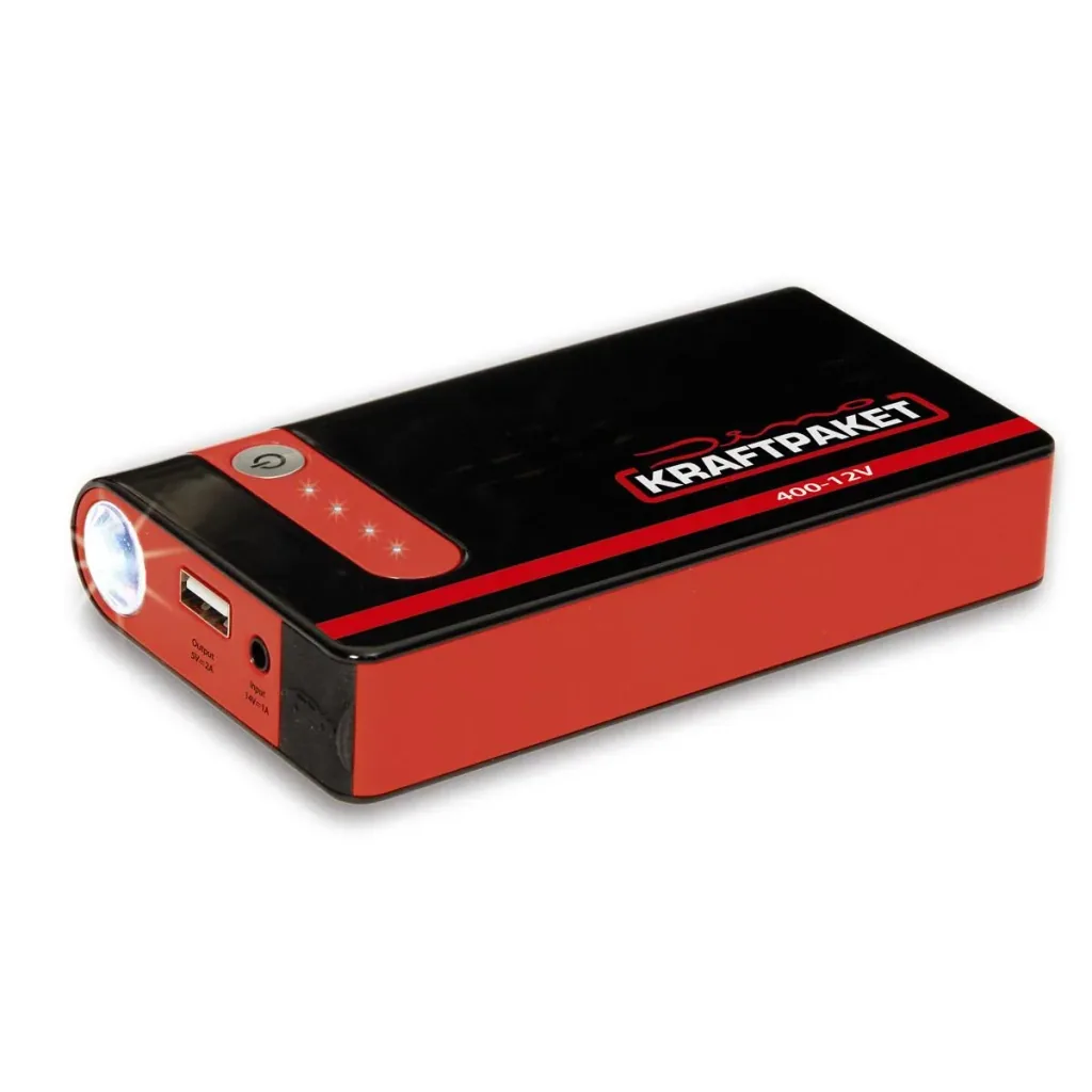 Starthilfe 12 Volt - 9.000 mAh - 400 A