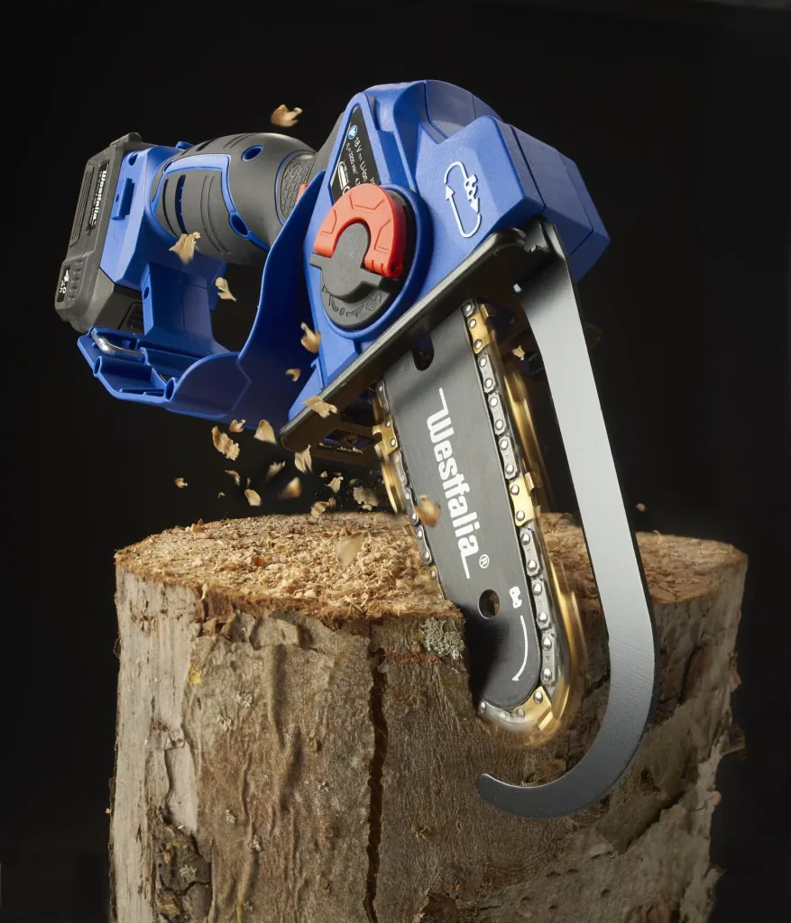 Akku Einhand-Powersäge "X-SAW II", 18 Volt, LI-ION (Akku, Ladegerät und Verlängerungshandle sind nicht enthalten)