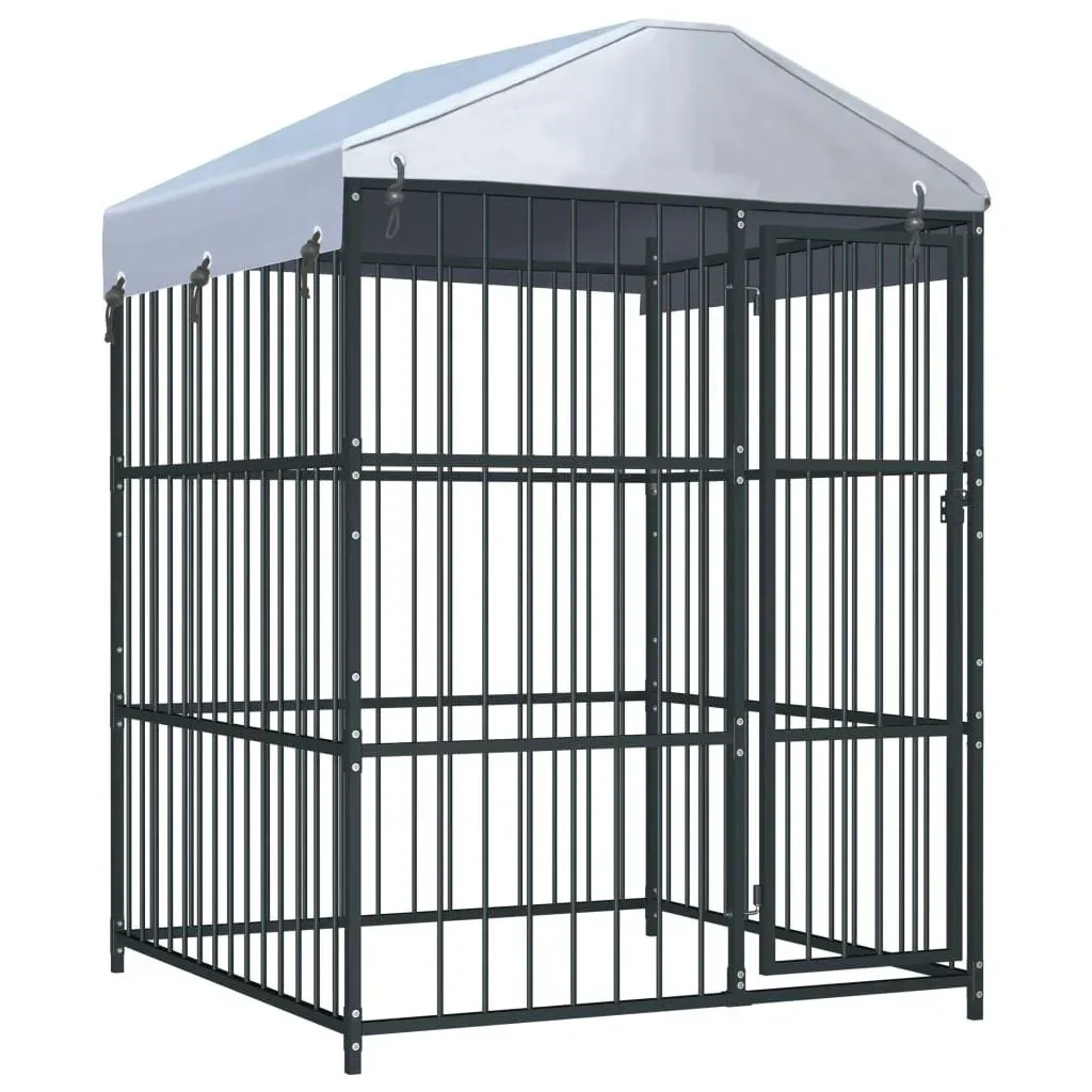 Hundehütte Outdoor mit Dach 150x150x200 cm