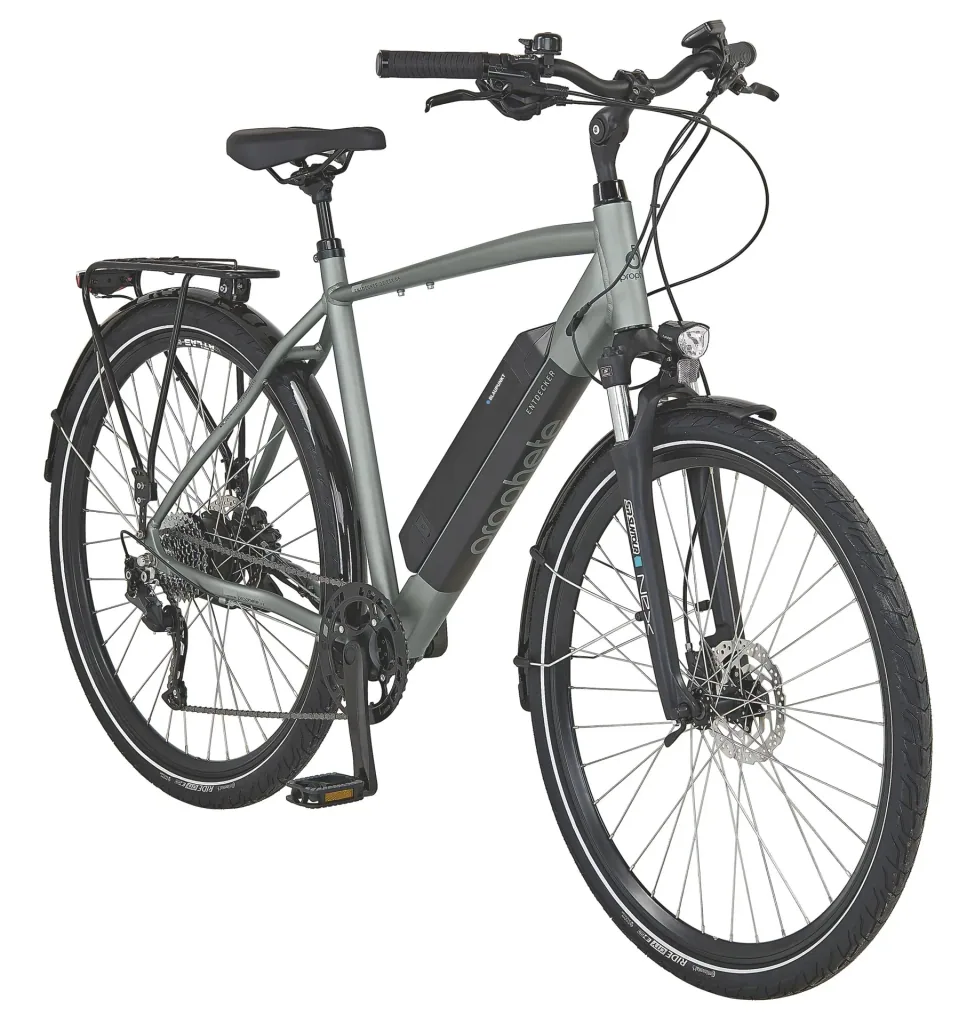 ENTDECKER 22.EST.05 Trekking E-Bike 28" BLAUPUNKT HR-Motor  Herren Diamant 28": Rahmengröße 54cm