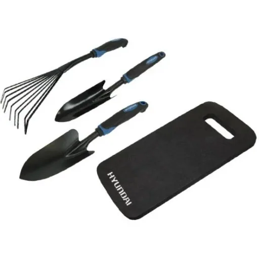 Gartengeräte-Set 5-teilig mit Zwiebelpflanzgefäß