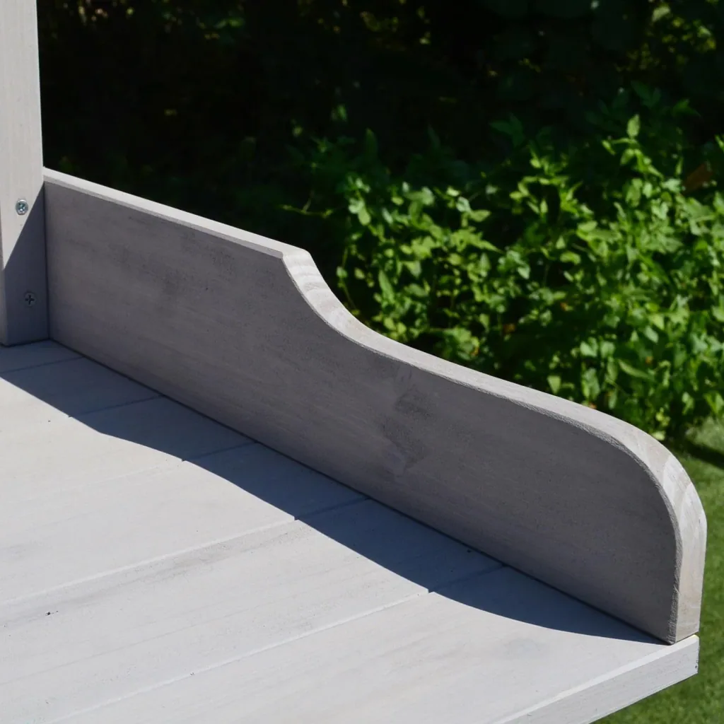 Pflanztisch Gärtnertisch Gartentisch Blumentisch mit Schublade und Wanne für den Garten Tannenholz 92 x 42,5 x 119,5 cm