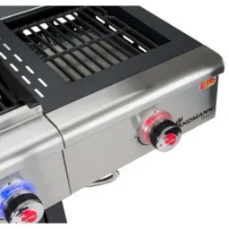 Triton maxX PTS 3.1 Gasgrill im Wohnmobil - LED-beleuchtete Bedienknöpfe - Geeignet für 12 Personen