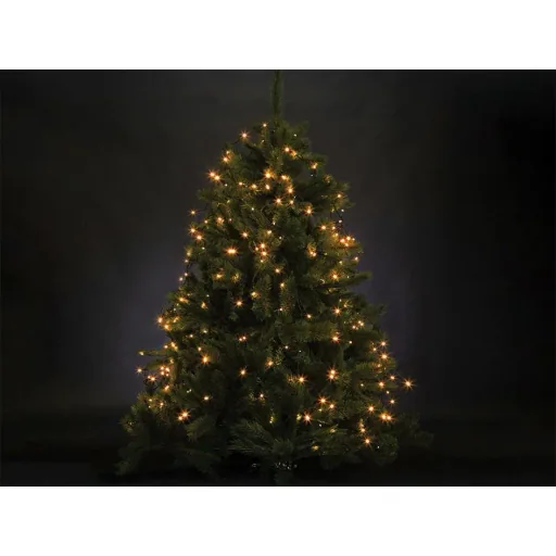 Vellight Weihnachtsbeleuchtung - für Weihnachtsbäume bis zu 180cm - 220 LEDs - Arizona Weiß - Innen & Außen