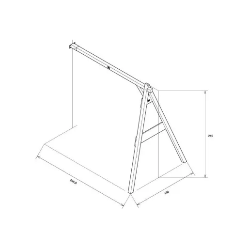 Double Swing Grey Wall mount