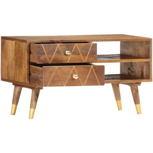 TV-Schrank 85x35x47 cm Mango-Massivholz