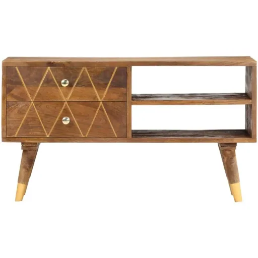 TV-Schrank 85x35x47 cm Mango-Massivholz
