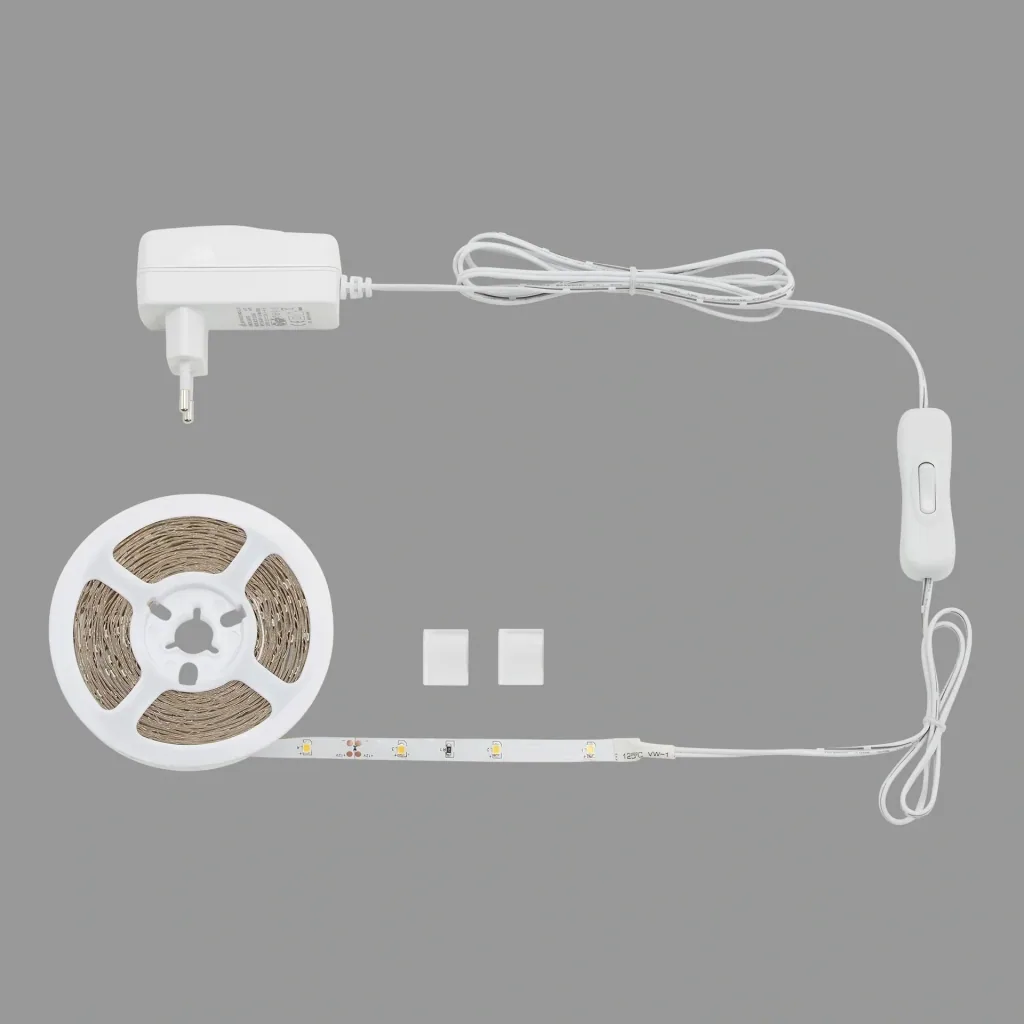 LED-Band, 5 m, weiß, 150 LEDs, 3.000 K, 16,5 Watt