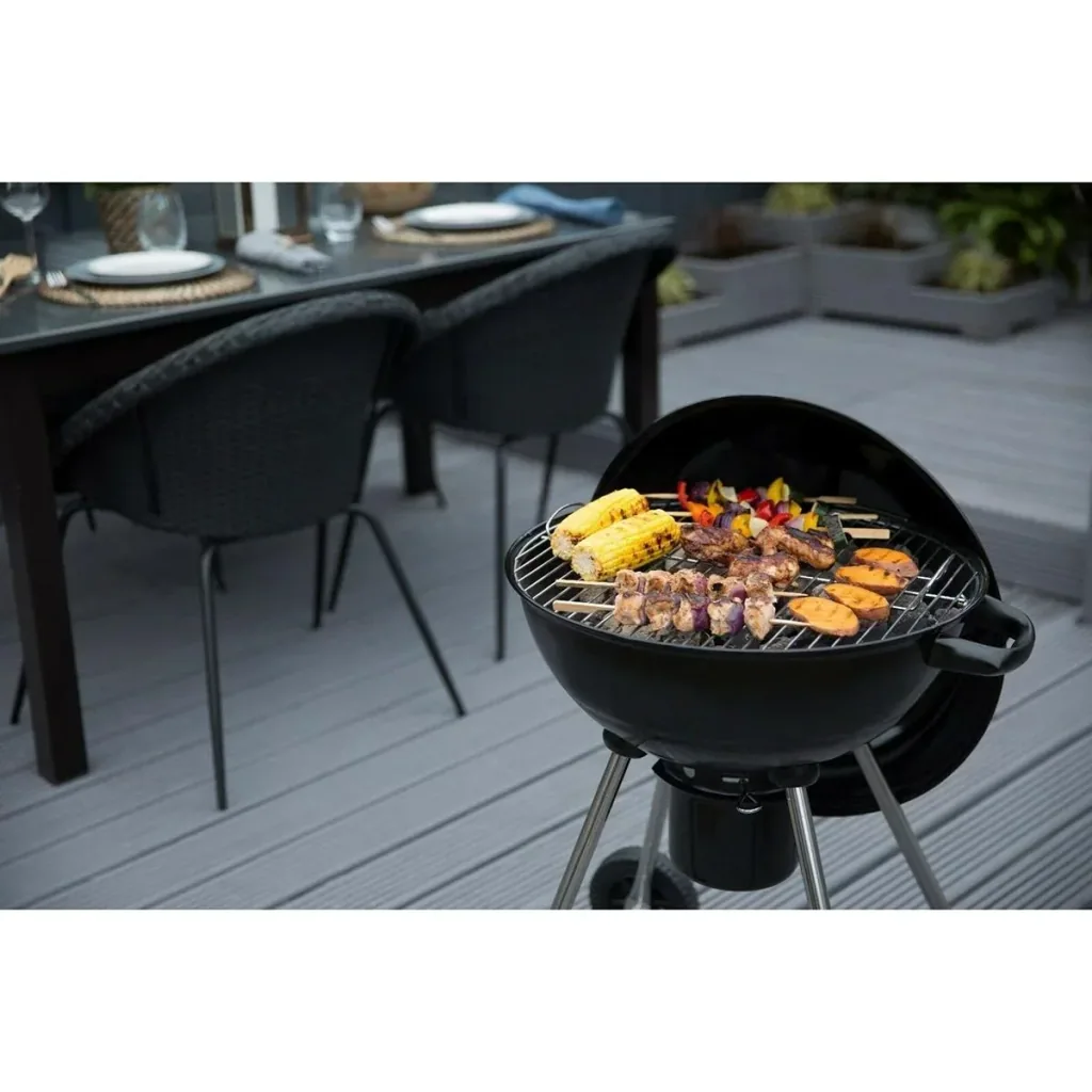 Vargan Kugelgrill - Holzkohlegrill - Grillfläche Ø 45 cm