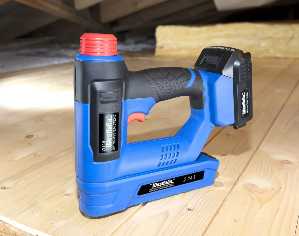 Akku Tacker 2 in 1 18 Volt Li-Ion WT18 - ohne Akku und Ladegerät -