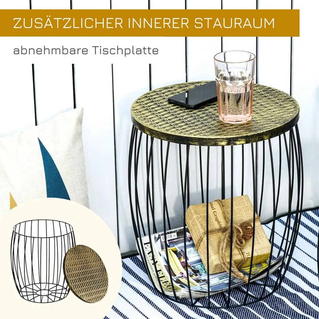 3er-Set Couchtische Beistelltische