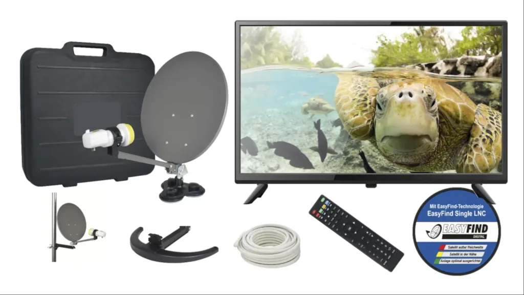 Travel TV Camping Set inkl. 24 Zoll LED TV