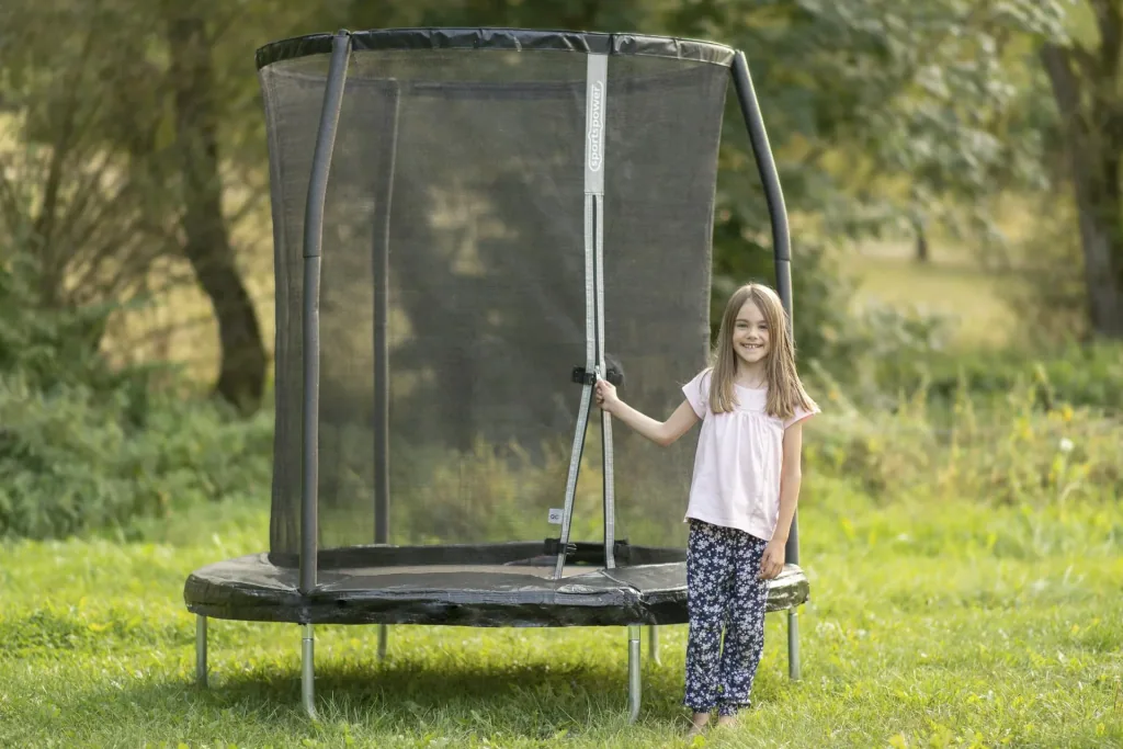 Trampolin Ø244 cm schwarz
