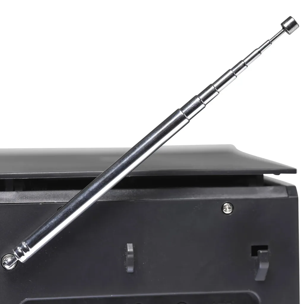 DAB+ und UKW Micro-Stereoanlage mit Bluetooth, USB Ladebüchse und USB MP3 Wiedergabe