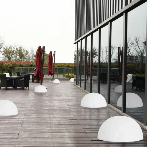 LED-Solarlampen-Set 3-teilig