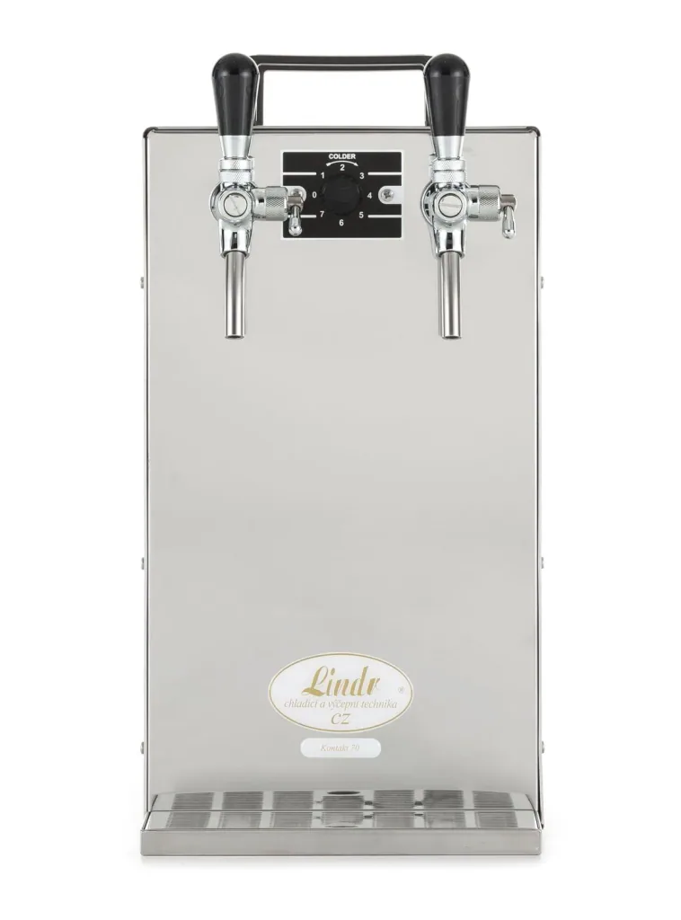 Zapfanlage Kontakt 70 2-leitig Trockenkühlgerät Bierzapfanlage, 90 Liter/h, Green Line