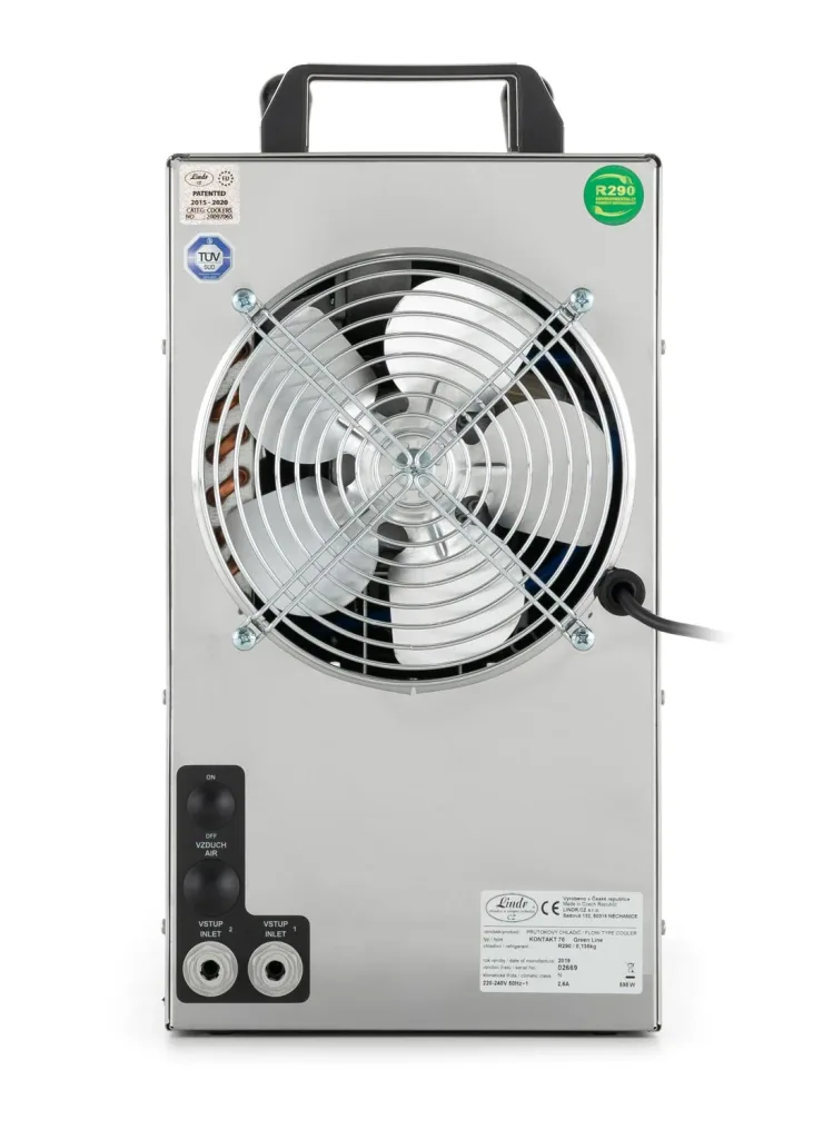 Zapfanlage Kontakt 70 2-leitig Trockenkühlgerät Bierzapfanlage, 90 Liter/h, Green Line