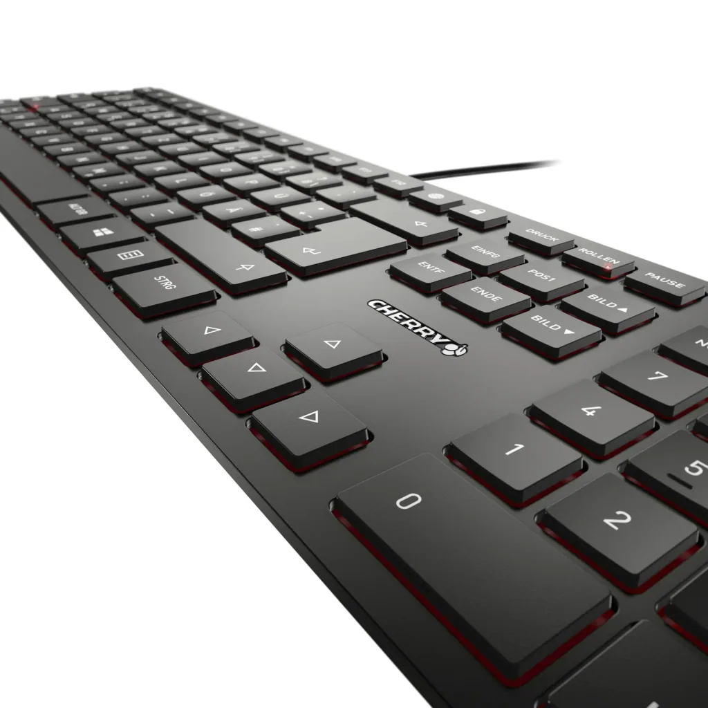 Kabelgebundene Tastatur KC 6000 SLIM schwarz