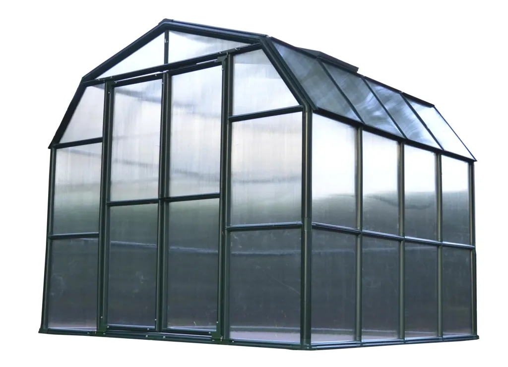 Kunststoff Gewächshaus Grand Gardener 44 mit Fundament, 267 x 264 x 238 cm
