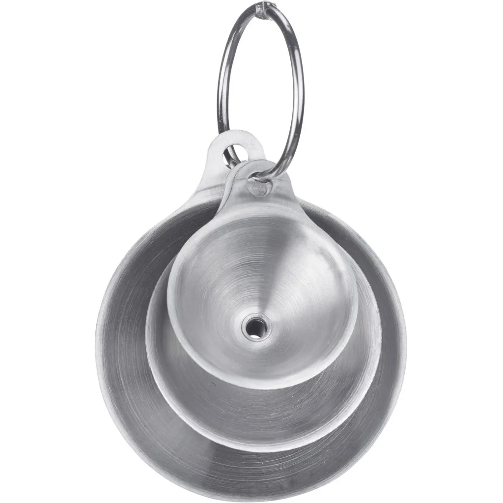 Trichter-Set Mini, 3-teilig, Edelstahl - Ø 4,5 cm/ 5,5 cm/ 7,5 cm