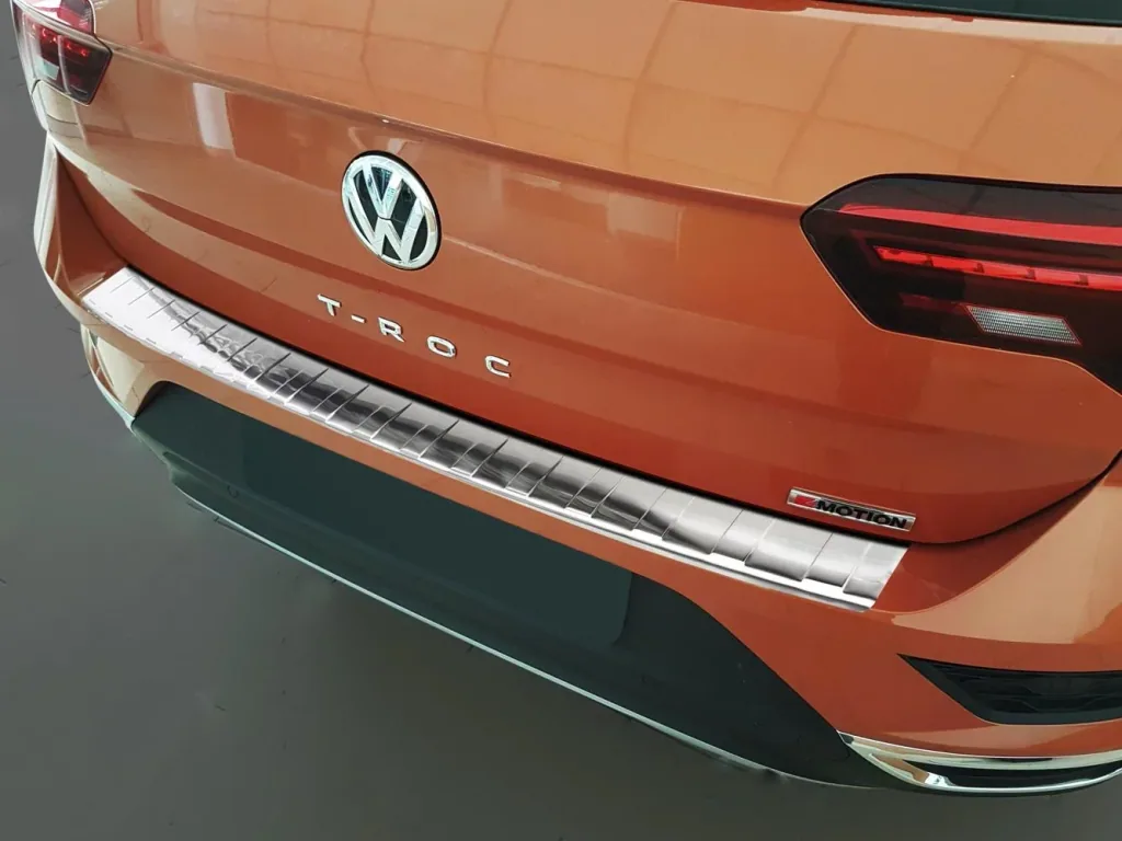 Ladekantenschutz Edelstahl für VW T-ROC ab Baujahr 2016>