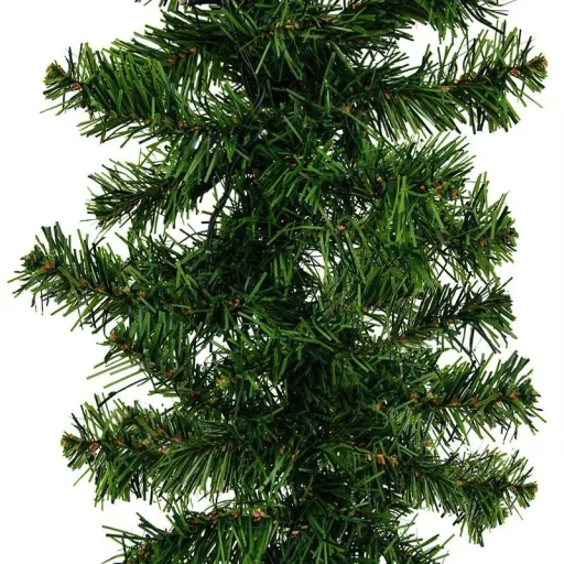 Girlande Weihnachtsgirlande 5M MIT Lichtern für drinnen/außen