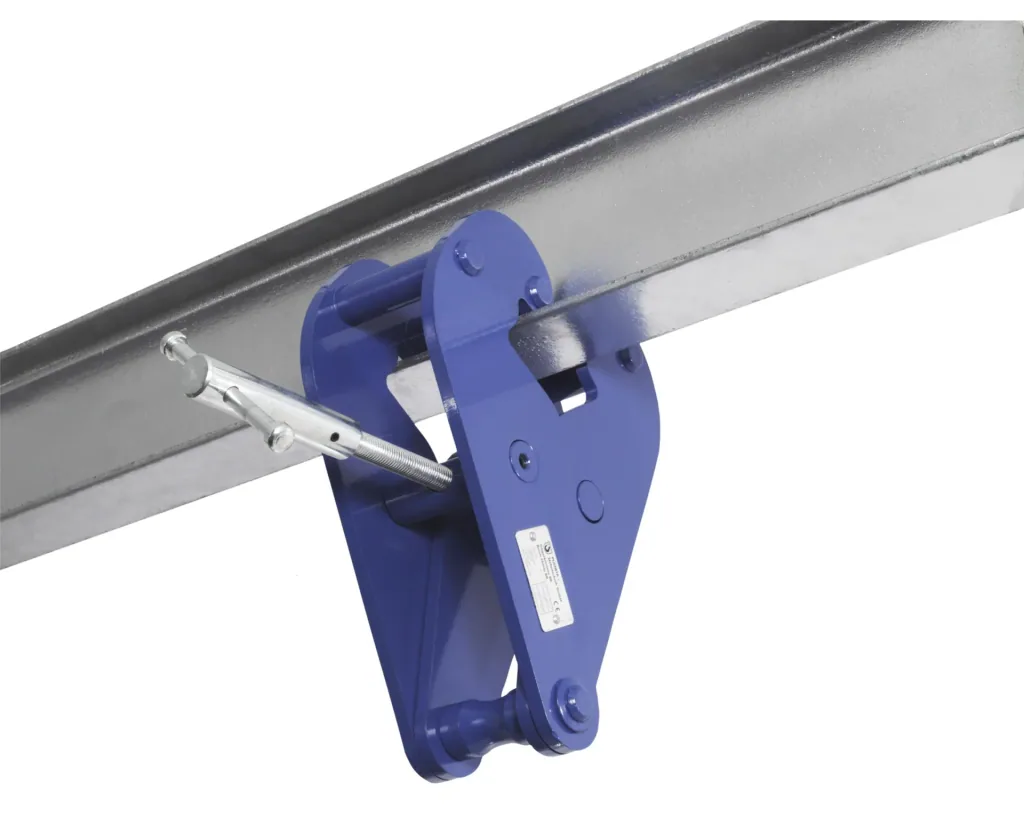 Trägerklemme BK 100, Tragfähigkeit 10000 kg, Greifbereich 90 - 290 mm