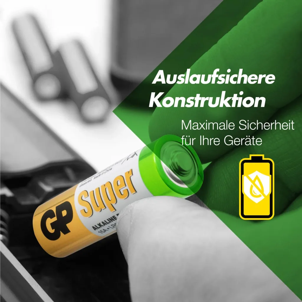 SUPER Mignon (AA) Alkaline Batterien - 20 Stück
