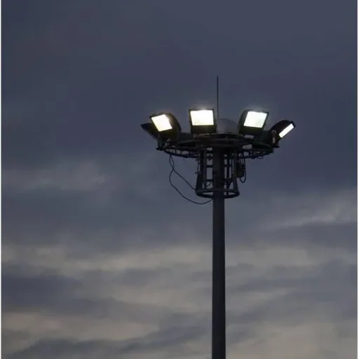 VT-52 LED-Flutlicht - 50 W - 6850 Lm - 6500K - schwarz - Extra effizient