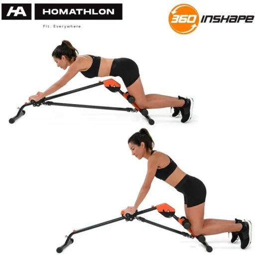 HomeAthlon 360 Fitnessgeräte - für Anfänger und Fortgeschrittene - mit Digitalanzeige