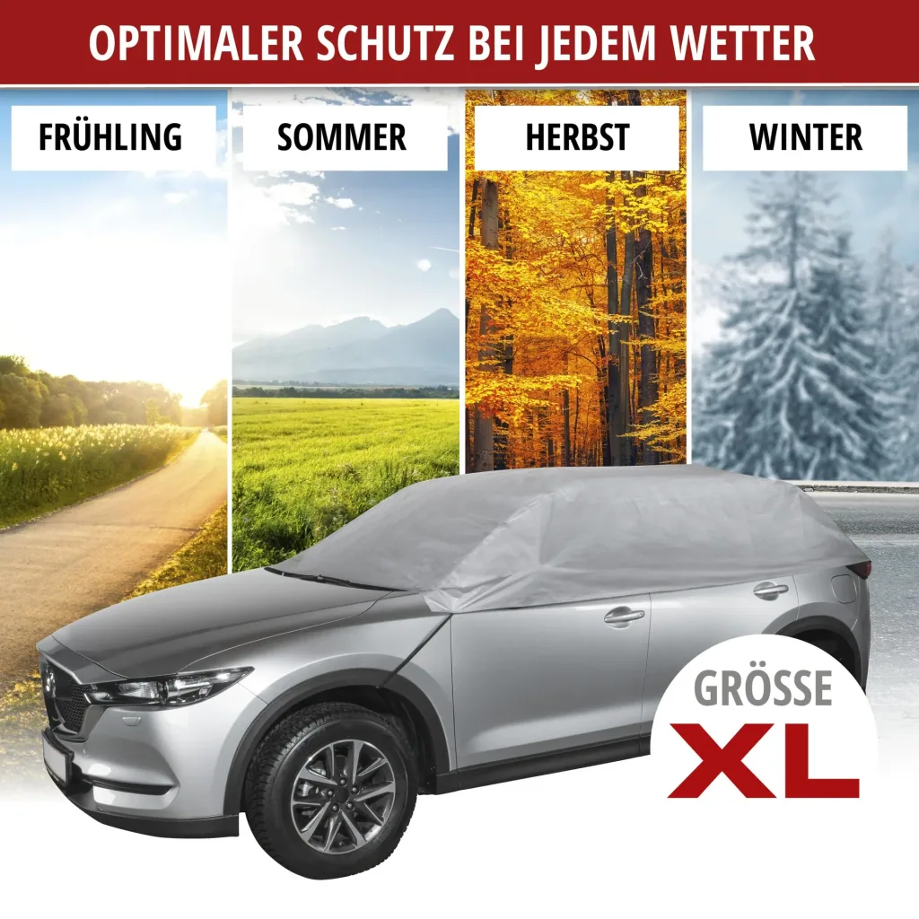 All Weather light halb - Größe XL - 318 x 158 x 51 cm - PEVA