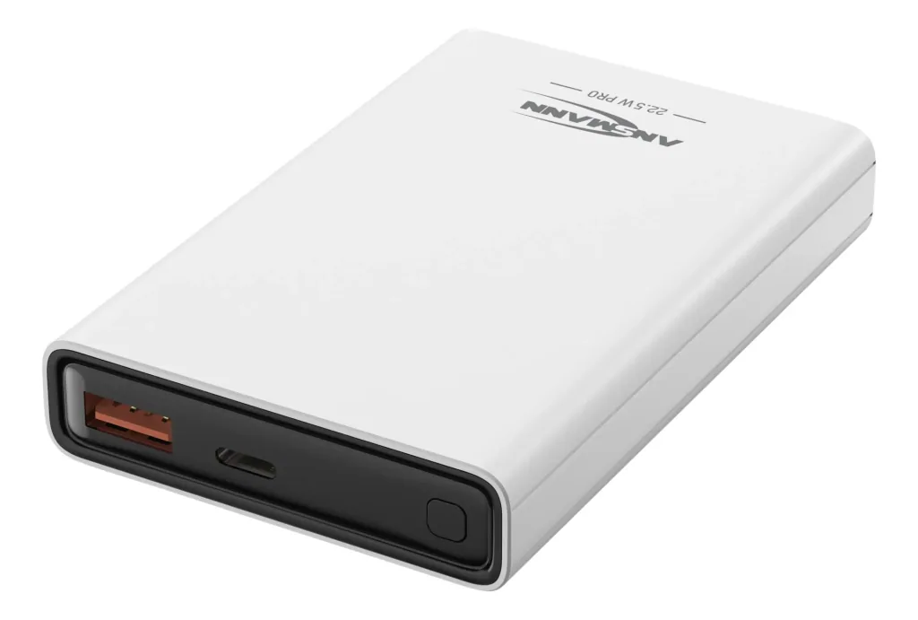 Powerbank 10000 PS222PD, Quick Charg 3.0 und Huawei Supercharge - weiß